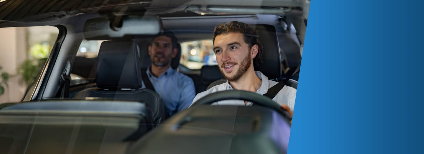 Man providing rideshare service